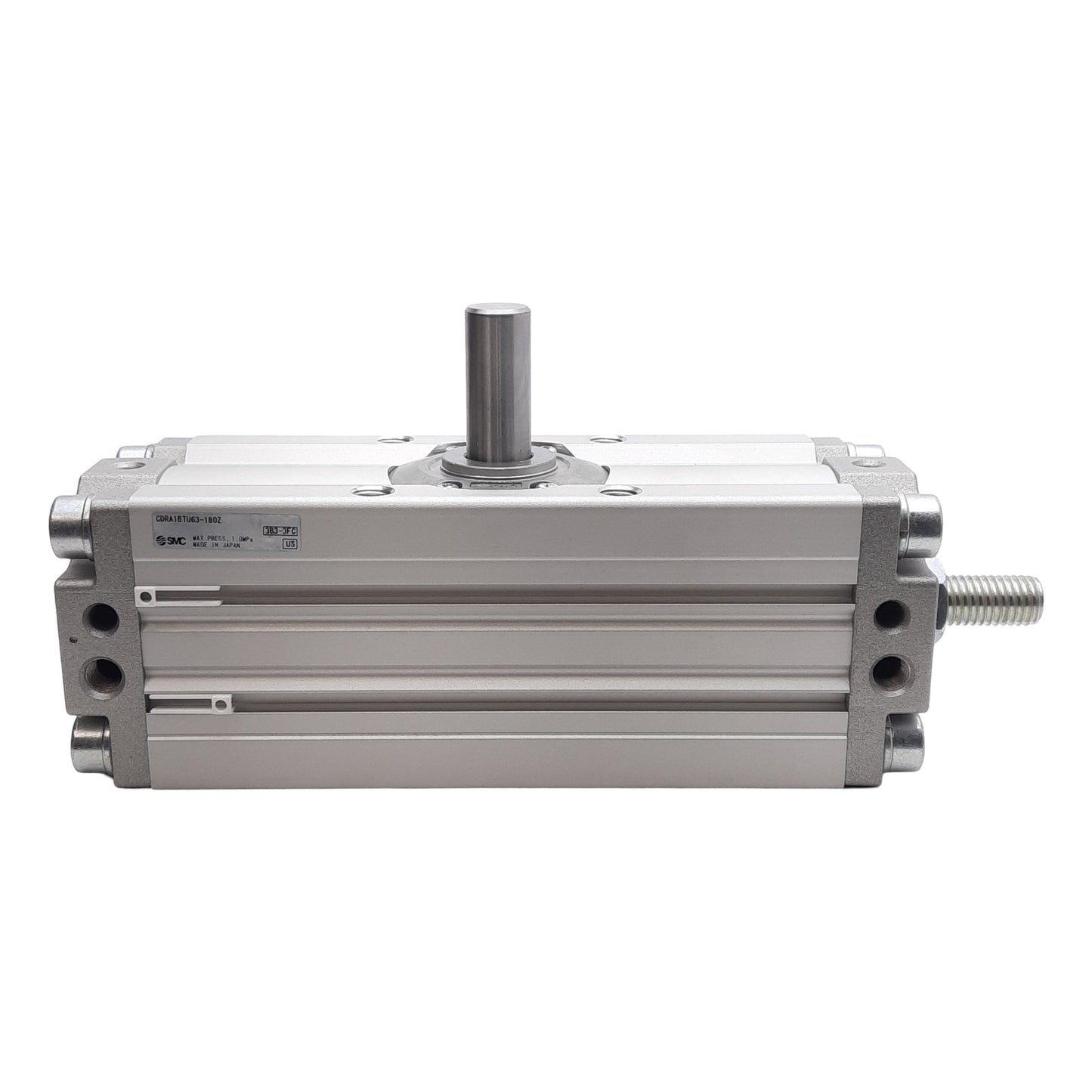 New SMC CDRA1BTU63-180Z Rotary Actuator, 180° Adjustable Rotation, 1.0MPa, Rc 1/8in