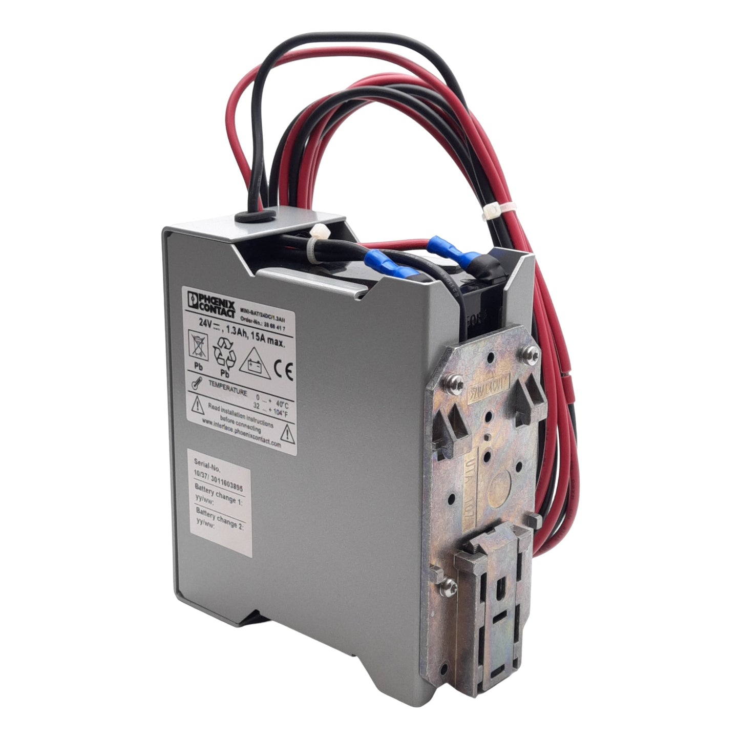 New Phoenix Contact 2866417 MINI-BAT/24DC/1.3AH Battery Pack, 24VDC, 1.3Ah, 15A