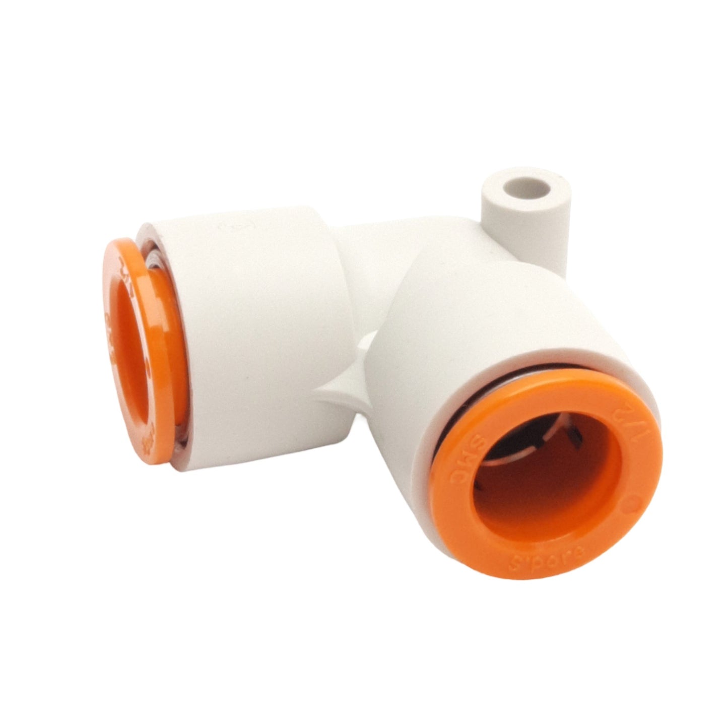 New Lot of 5 SMC KQ2L13-00 Union Elbow Fittings 1/2in OD P2C Tube to Tube 1.0MPa Max