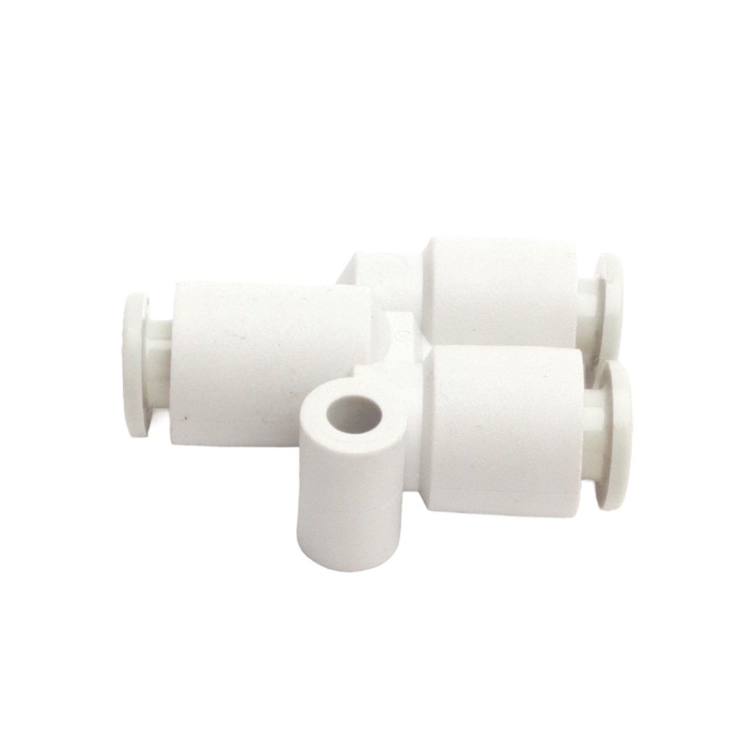 New Lot of 5 SMC KQ2U06-00A Pneumatic Y Union Fittings, 6mm OD P2C Tube Connector