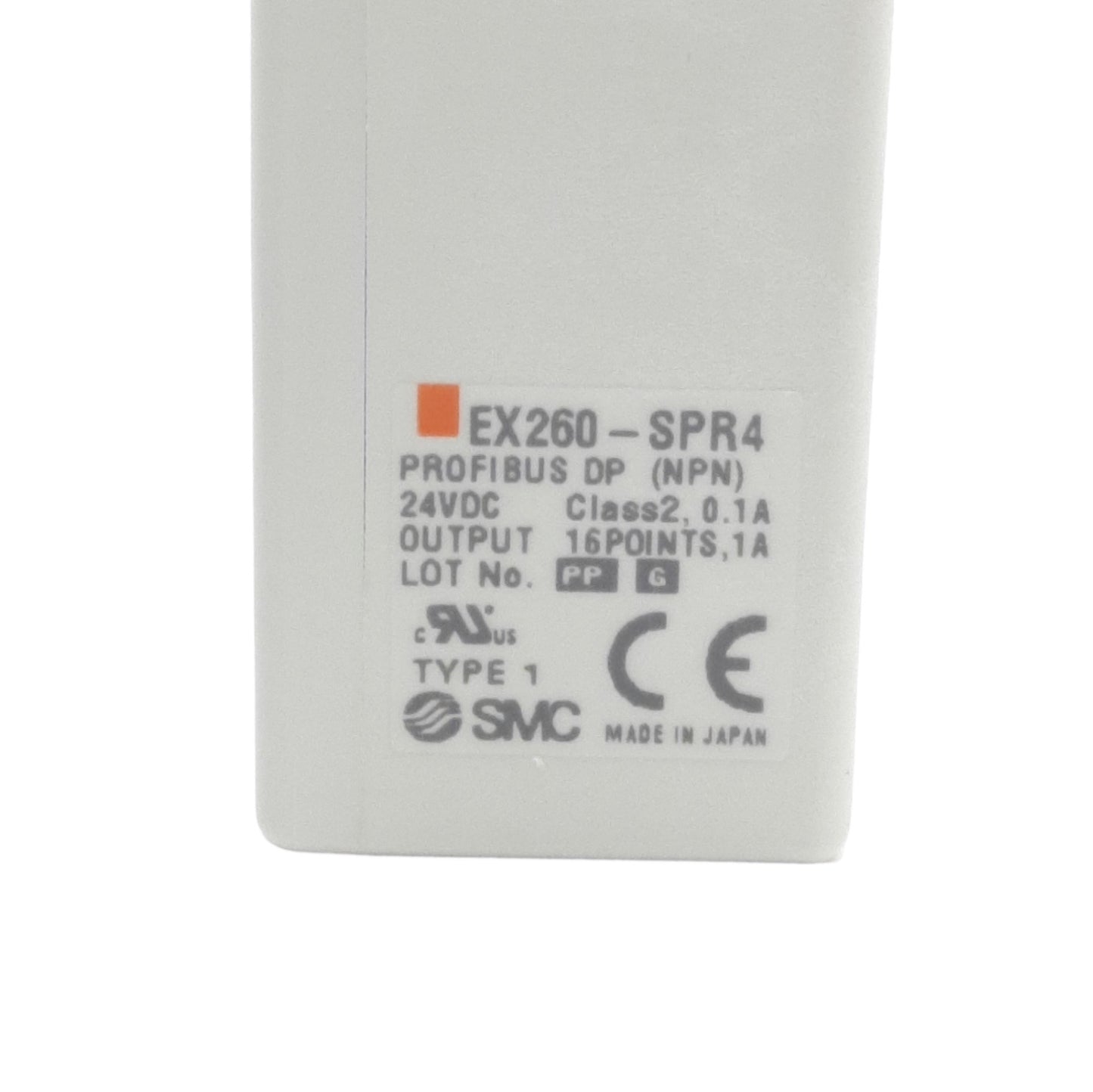 New SMC EX260-SPR4 Profibus Inegrated SI Unit, M12 5-P, NPN Output x16Points, 24VDC