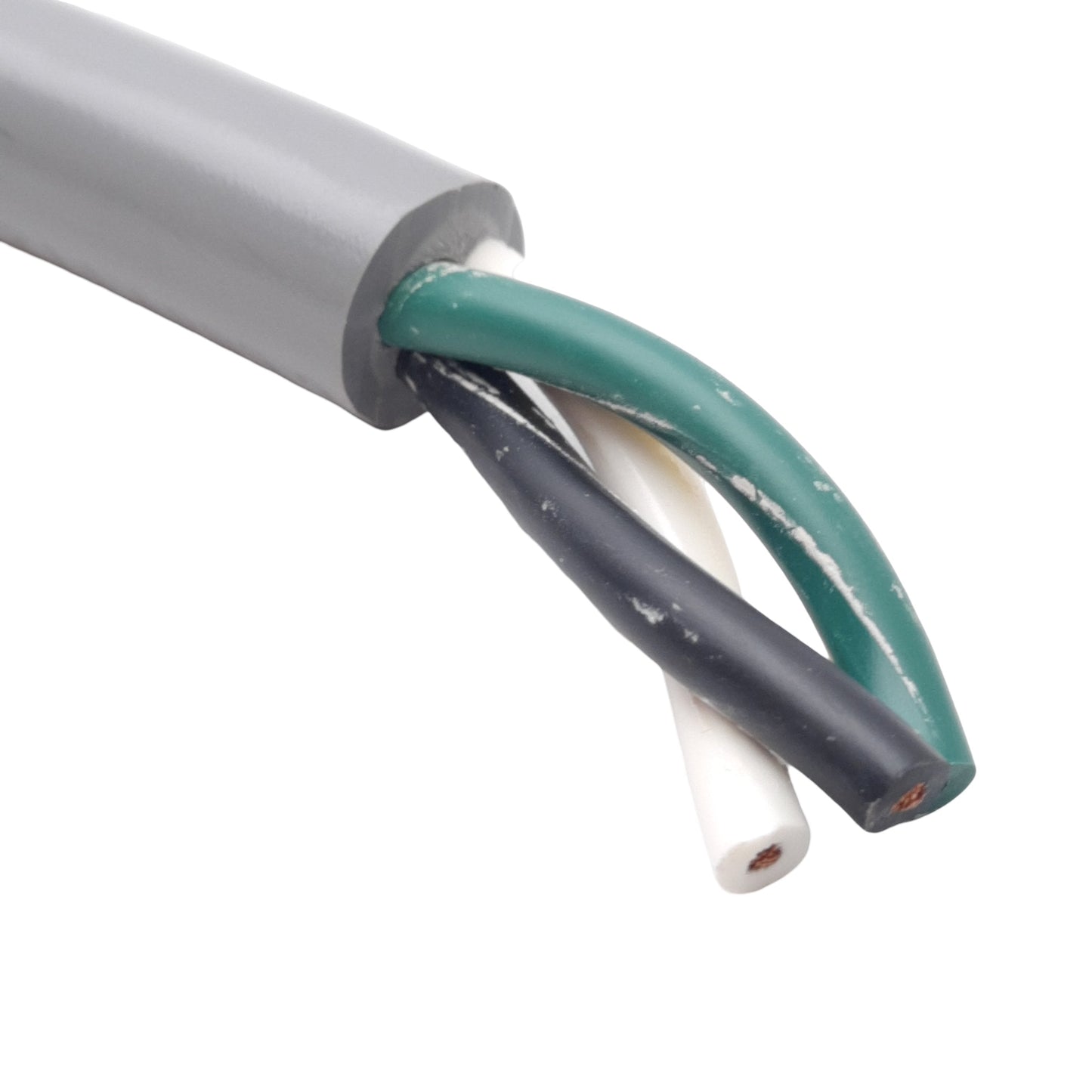 New Mencom MINH-3FP-10M Cordset 3-Pin 7/8-16UN2 Female to Flying Leads 600V 18A 10m
