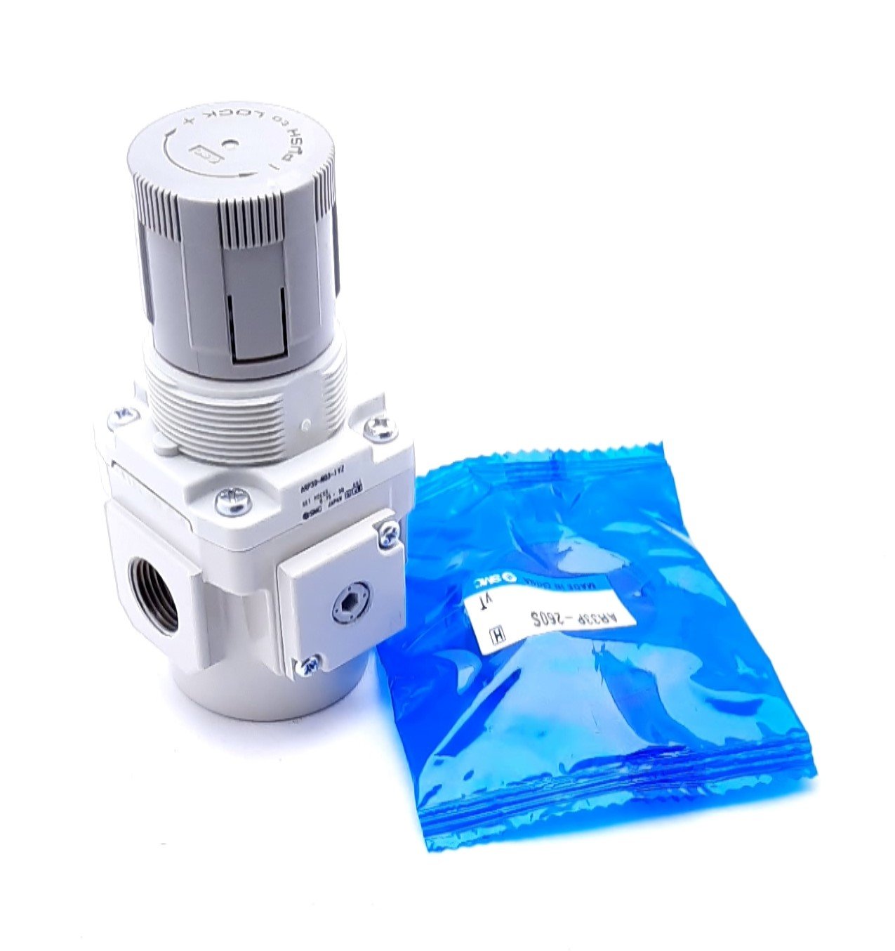 New SMC ARP30-N03H-1YZ Precision Regulator 0.73-29psi 3/8" NPT