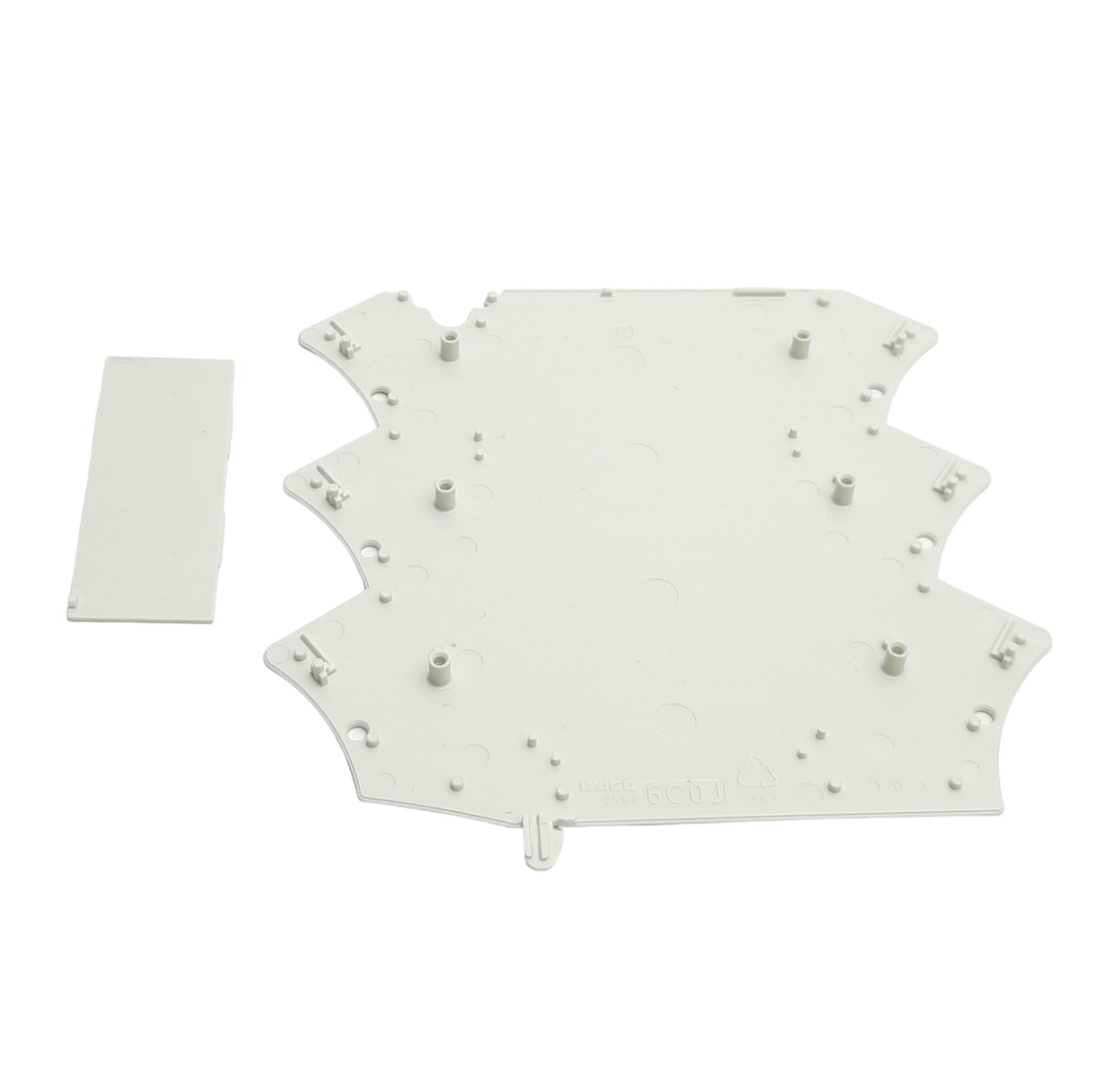 New Wago 2857-123 picoMAX Terminal Block Empty Housing, 4-Pole 3-Level, 300V 15A