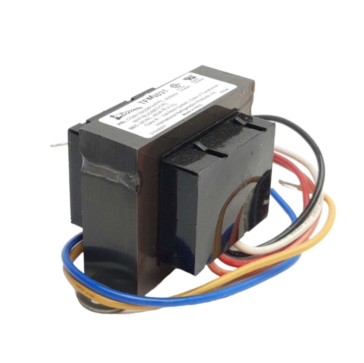 New Beacon TFM4031 Transformer, Class 2-B, Primary: 120/208/240VAC Sec: 24V 40VA