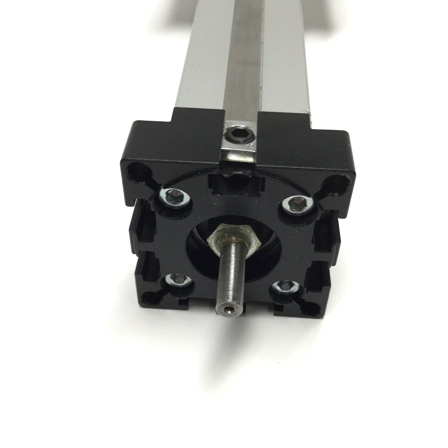 Used Bahr ELK-30 Linear Ballscrew Actuator Positioner 580mm Travel, 70x82mm Carriage
