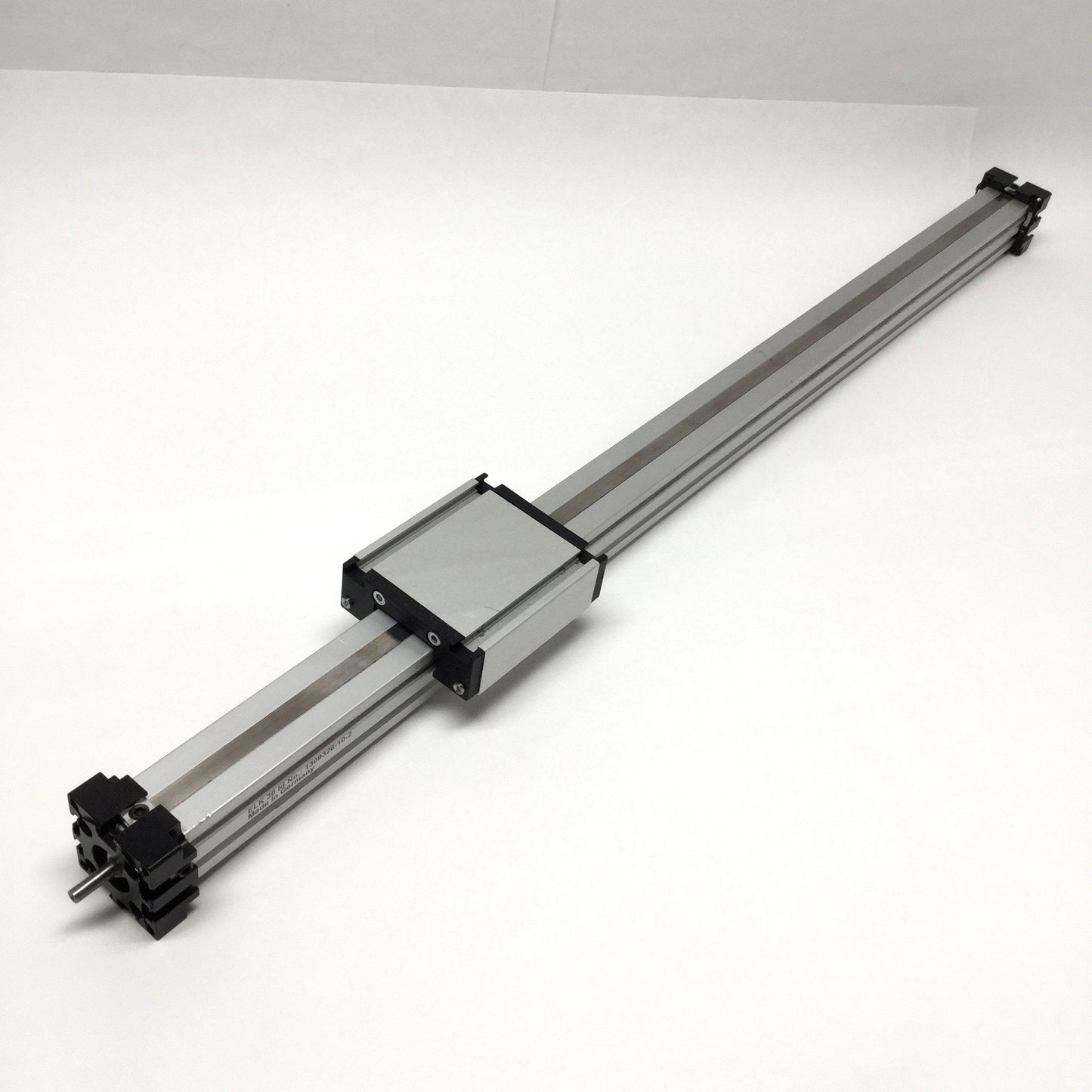 Used Bahr ELK-30 Linear Ballscrew Actuator Positioner 580mm Travel, 70x82mm Carriage