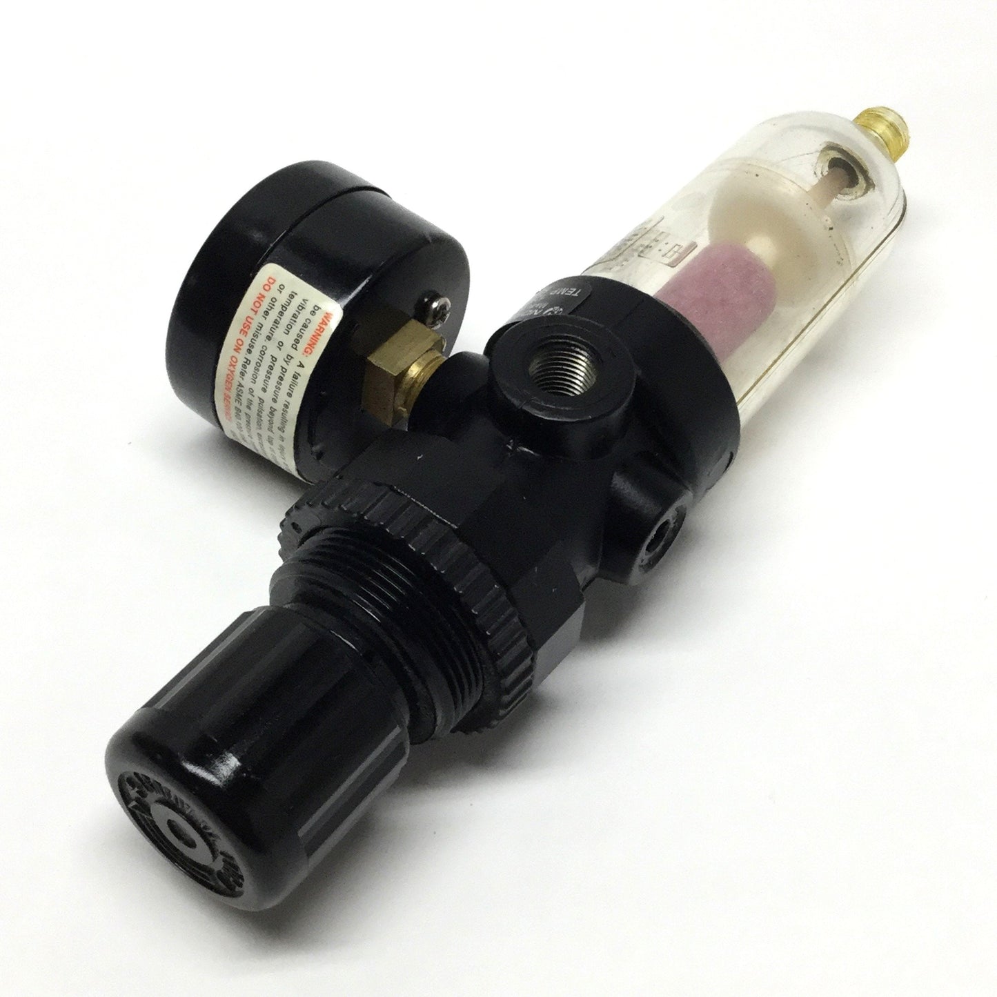 Used Norgren B07-102-A1KA Pneumatic Filter/Regulator 1/8" NPT 150psi In, 5-100psi Out