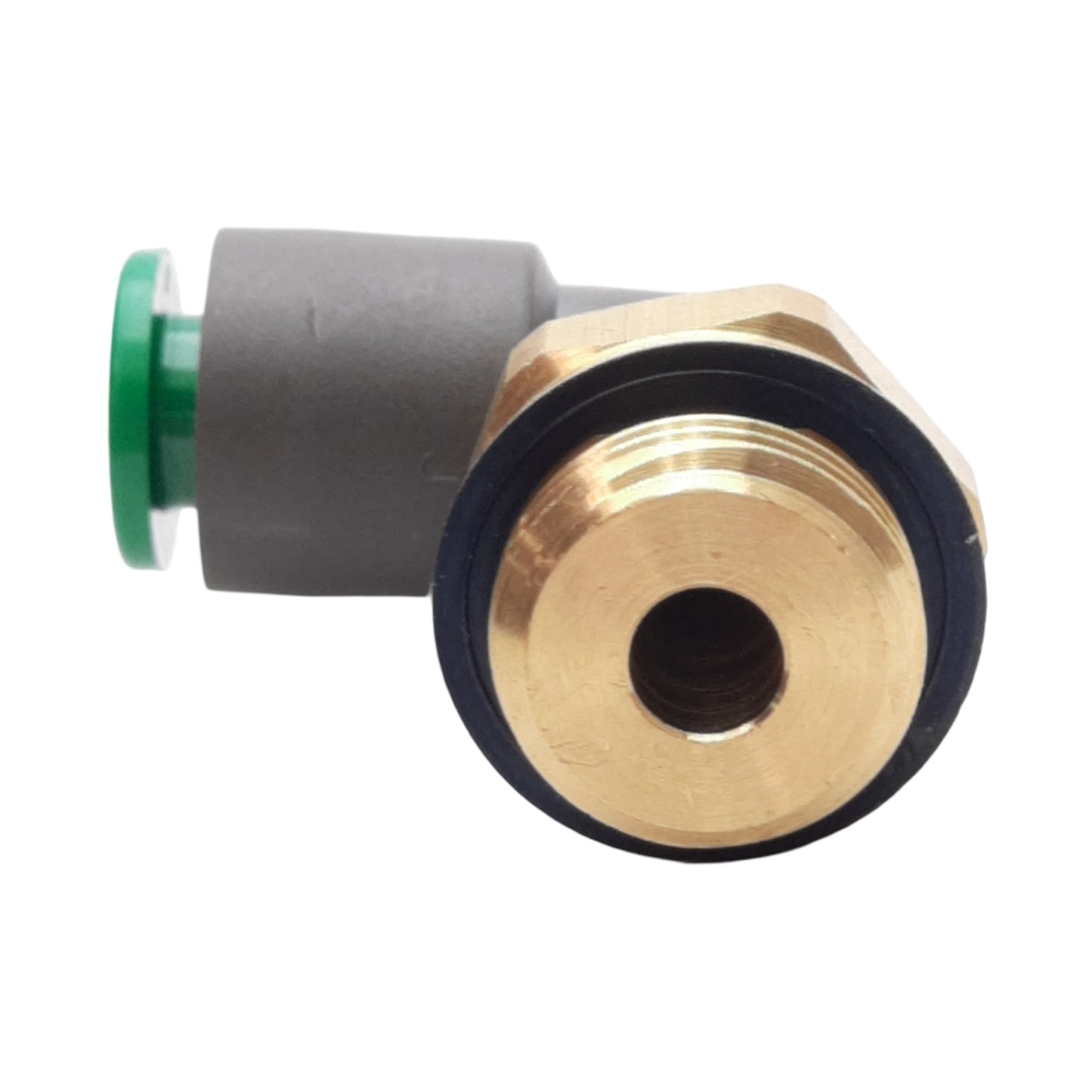 New Lot of 10 SMC KRL06-G02 Flame Resistant Fitting, 1.0MPa, ø6mm One-Touch, G1/4