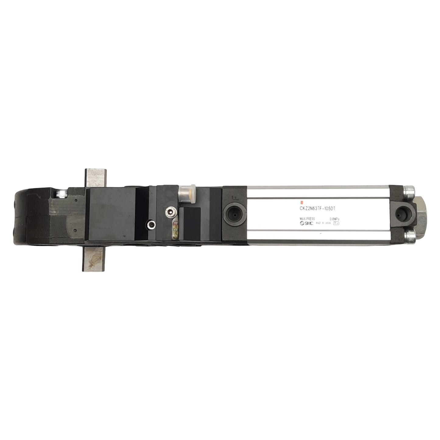 New SMC CKZ2N63TF-105DT Power Clamp Cylinder, ø63mm Bore, 105° Angle, 0.8MPa, G1/4
