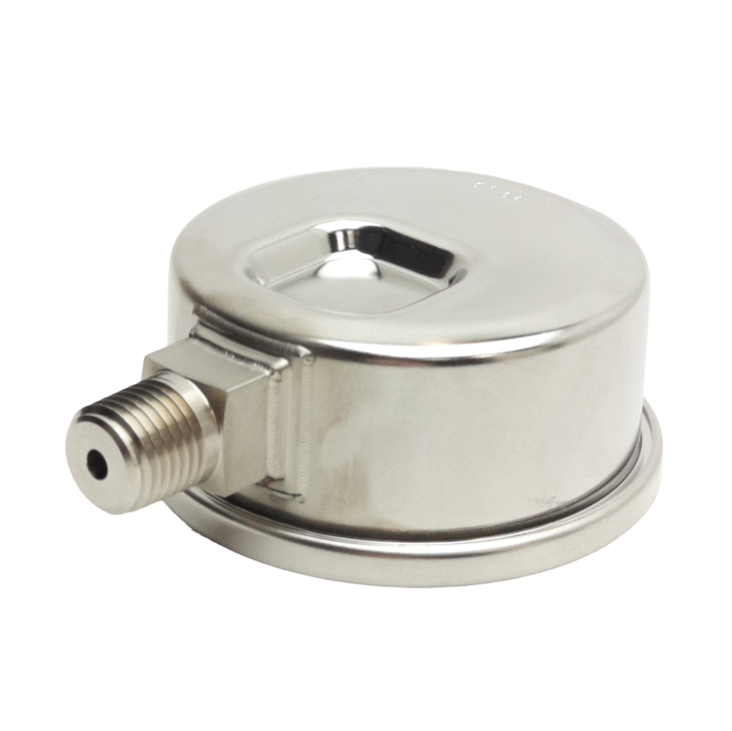 New Noshok 25-400-30Vac-1/4 Pressure Gauge, 2.5" Dial, -30in/Hg, 1/4" NPT Male