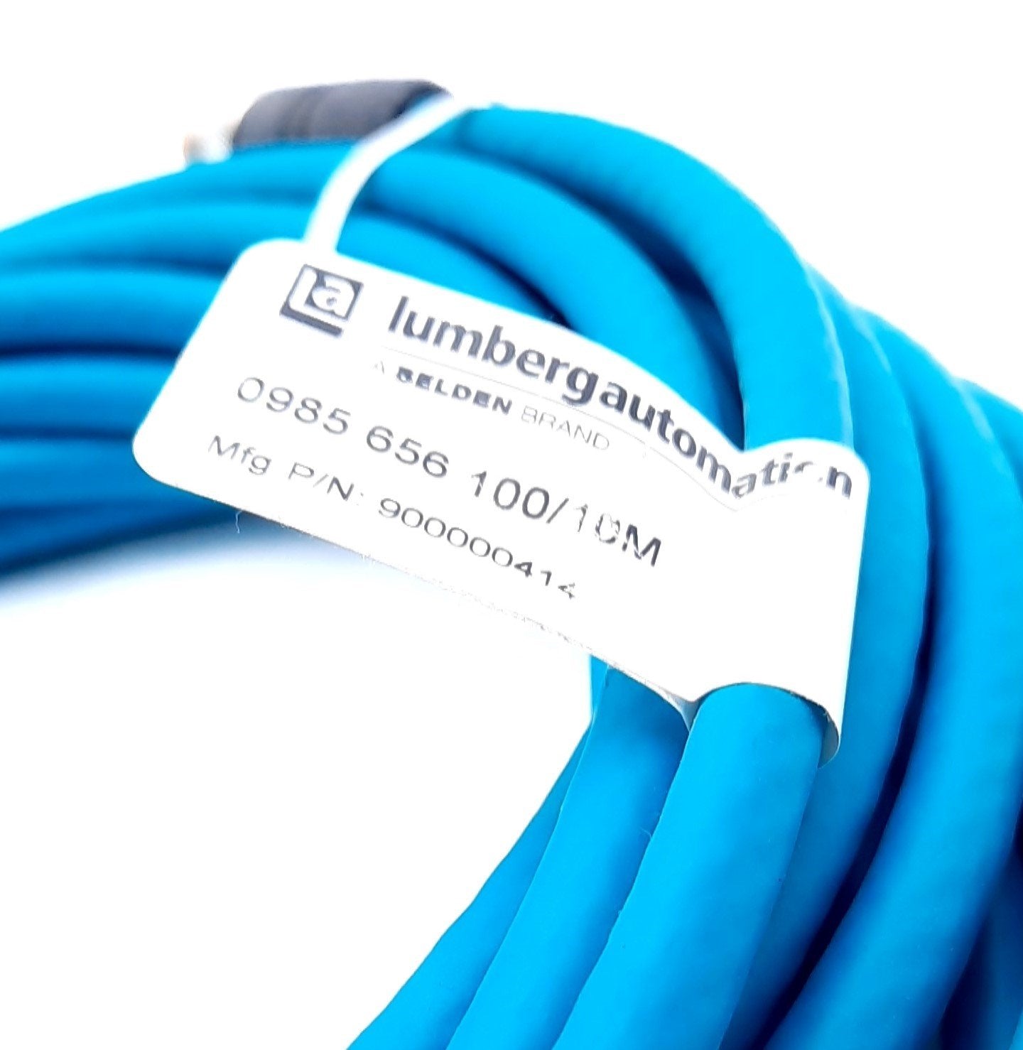 New Lumberg Automation 0985 656 100/10M Sensor Actuator Cable M12 8 Pin Male to Male