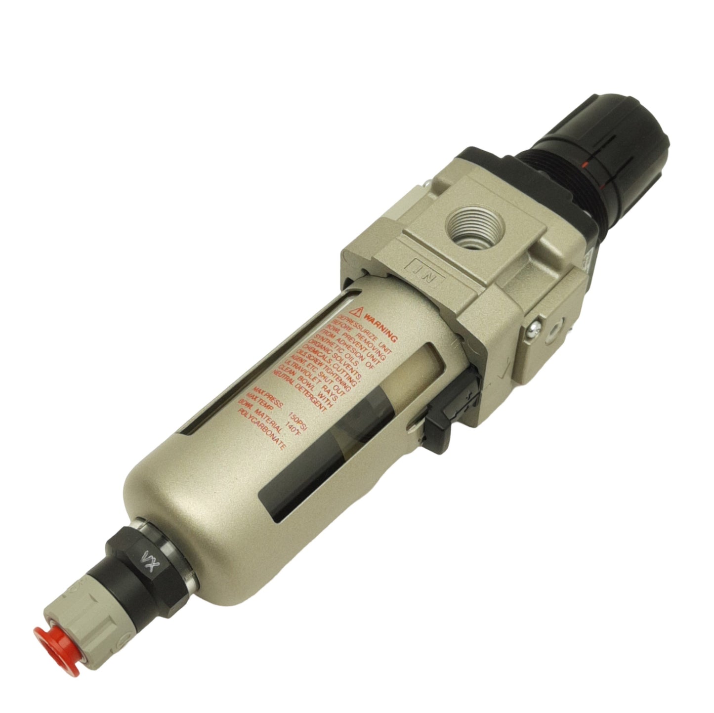 New SMC AMW30-N03C-Z Filter Regulator 3/8in NPT, 0.85MPa, 5µm Filter, NC Float Drain