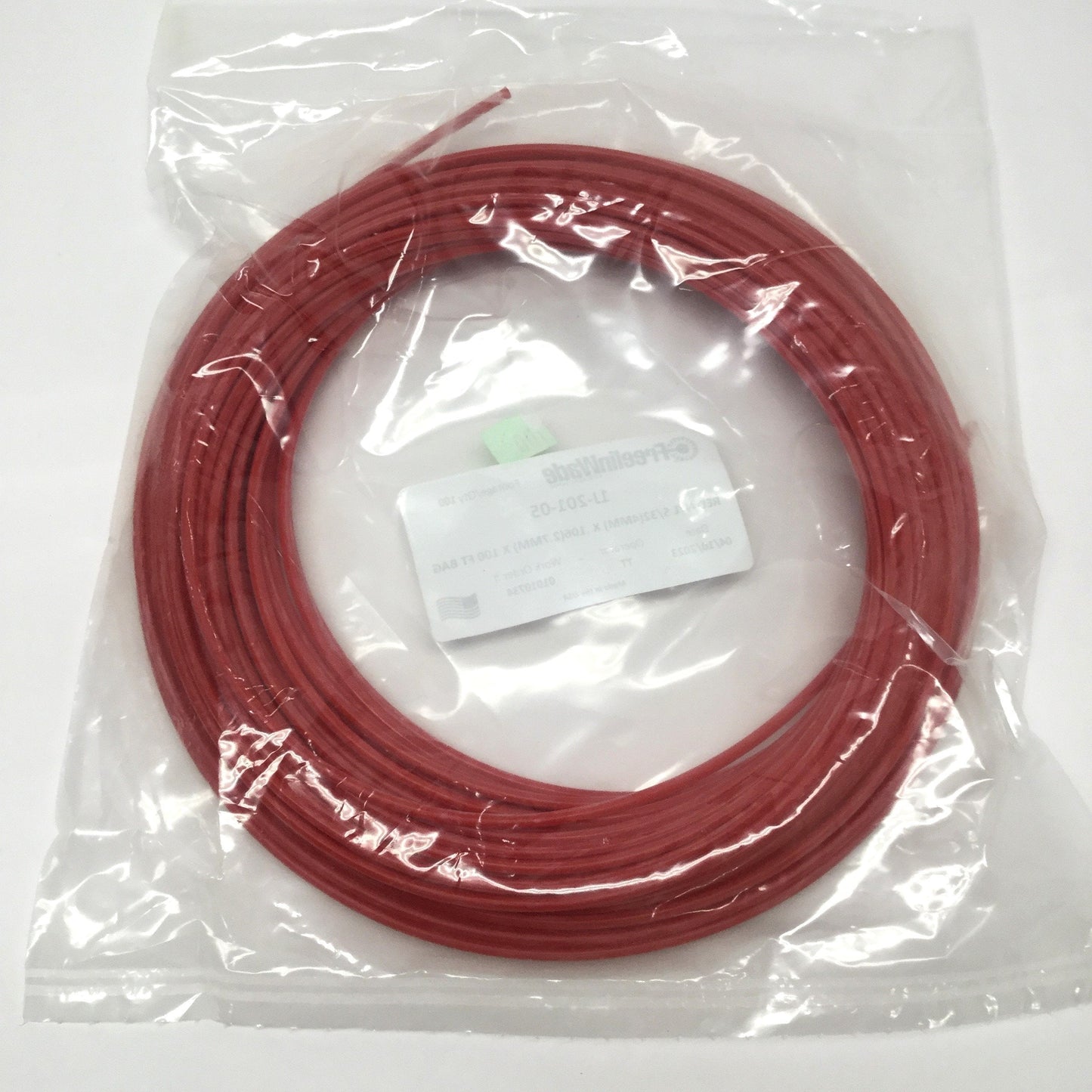 New Freelin Wade 1J-201-05 Red Nylon Tubing, 100ft Long, Ø5/32 OD x Ø0.106" ID