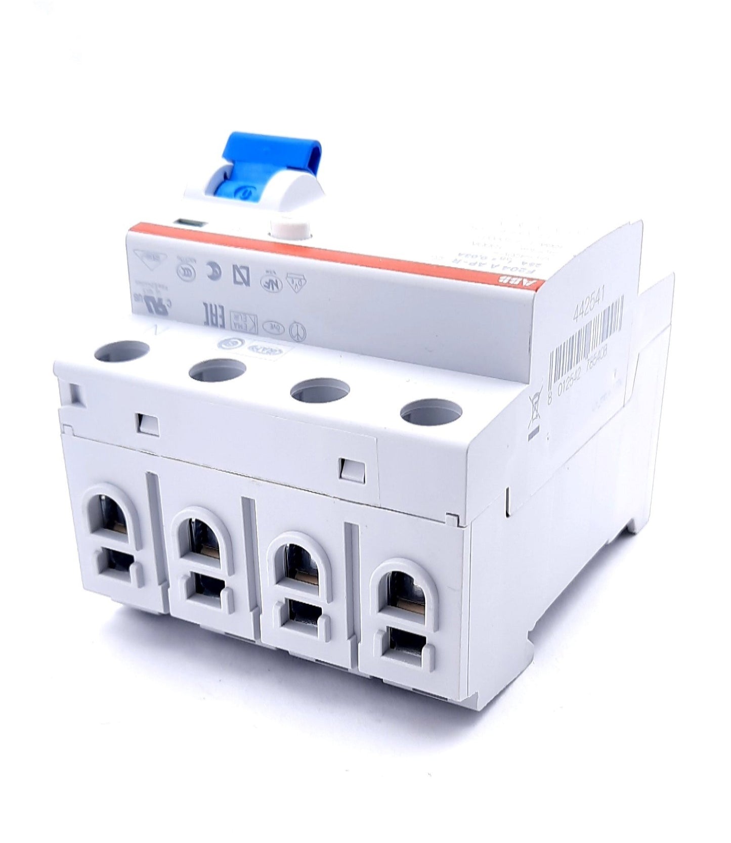 New ABB F204 A-25/0.03 AP-R Residual Current Circuit Breaker 4 Pole 400VAC 25A 30mA