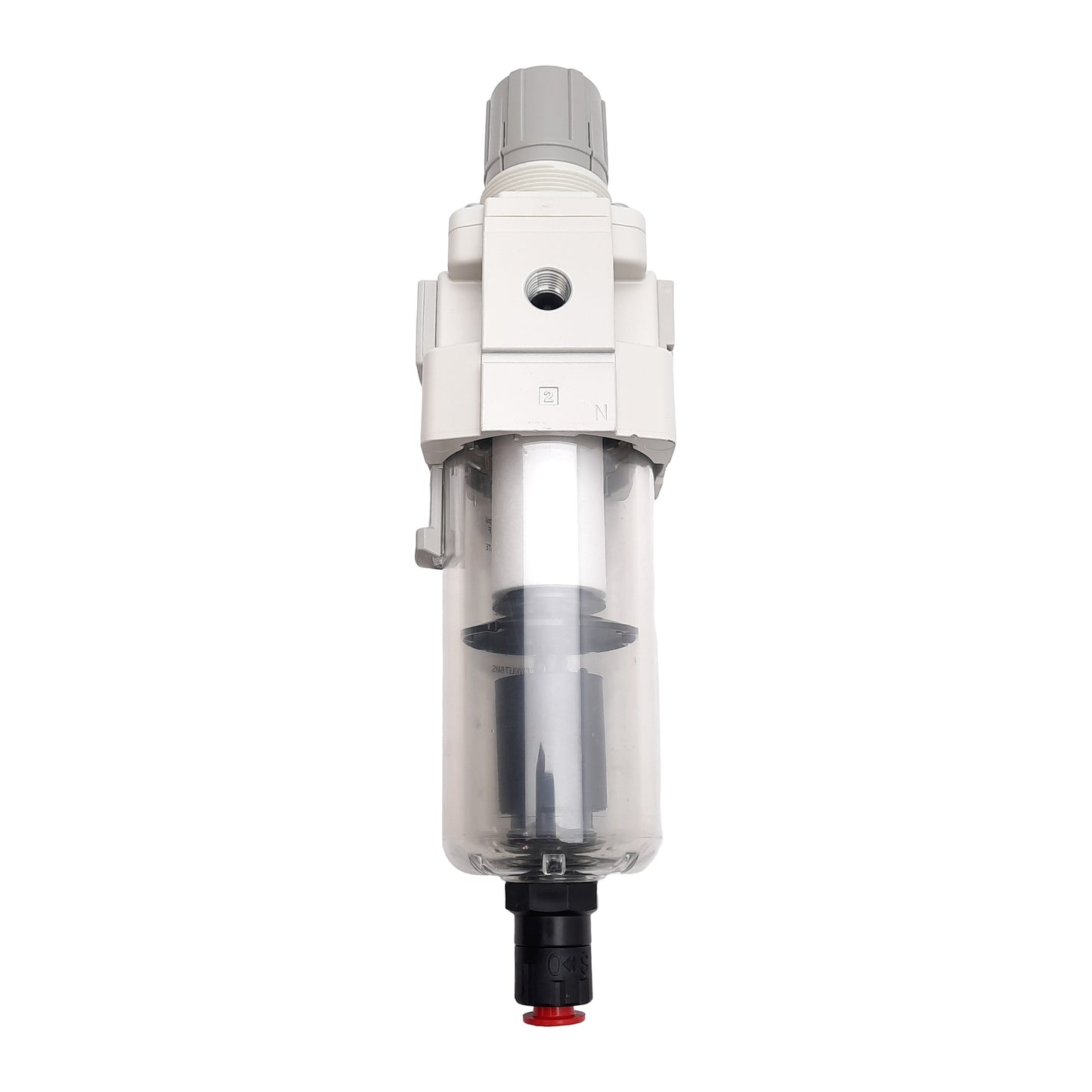 New SMC AW40-N02DE-Z-B Filter Regulator, 5µm Filtration, 7-125PSI Set, NPT 1/4in