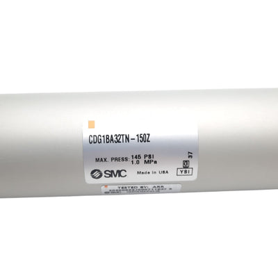 New SMC CDG1BA32TN-150Z Pneumatic Cylinder ø32mm Bore 150mm Stroke 1.0MPa 1/8in NPT