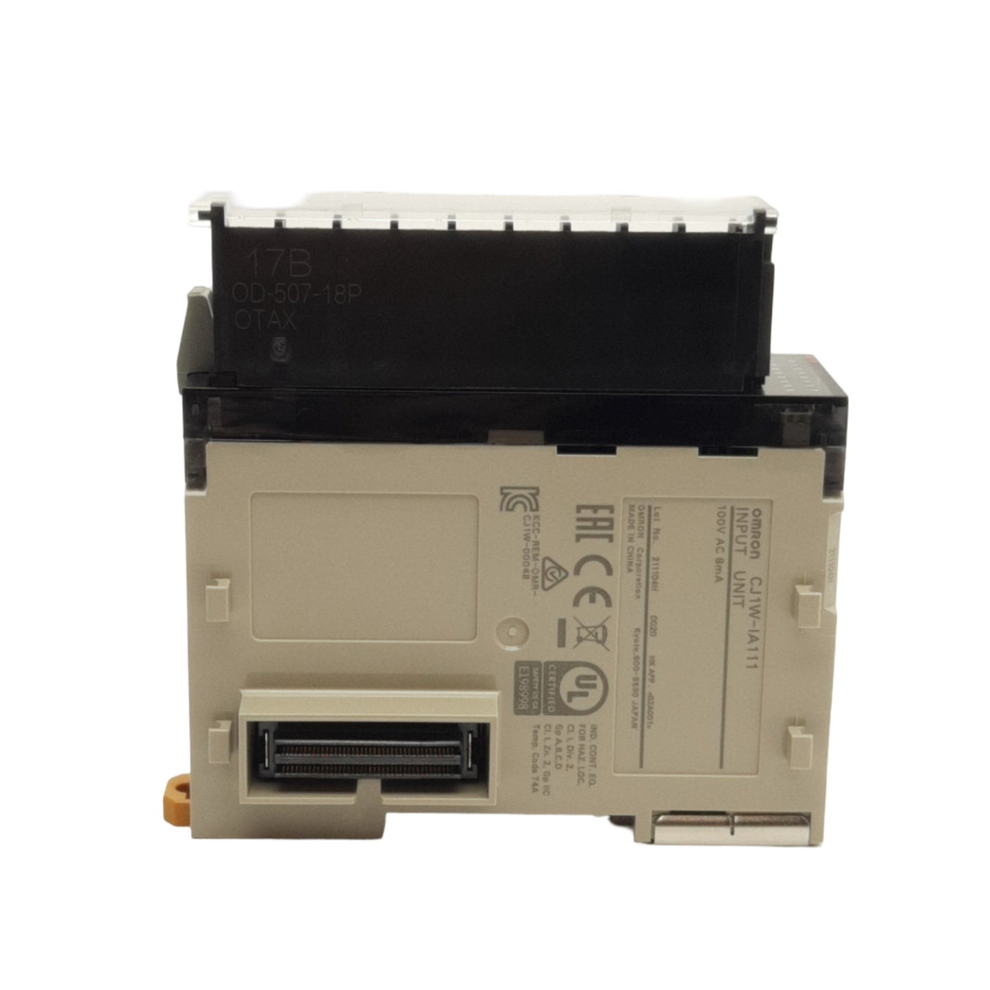 New Omron CJ1W-IA111 Digital I/O Unit, AC Voltage Input, 85-132V, 16-Points 1-Com