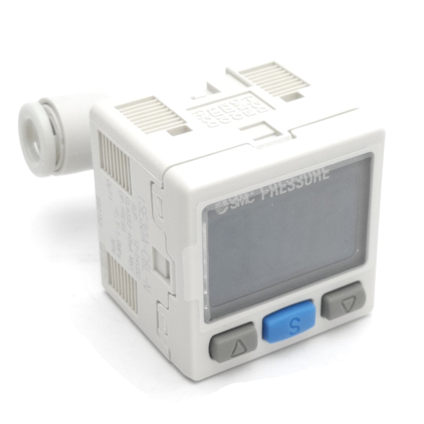 New SMC ISE30A-C6L-N Pressure Switch, -0.1 to 1.0MPa, ø6mm One-Touch, NPN, 12-24 VDC