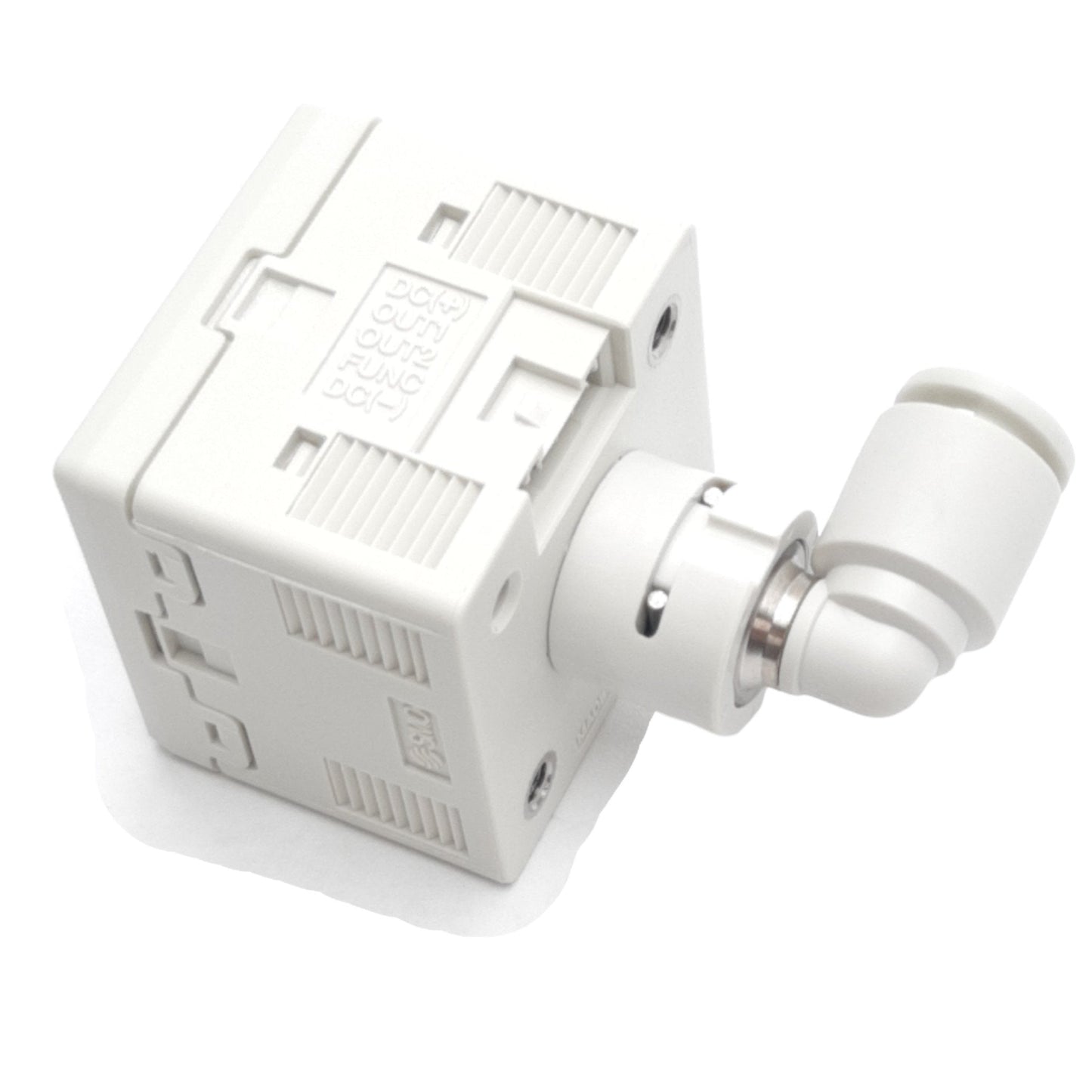 New SMC ISE30A-C6L-N Pressure Switch, -0.1 to 1.0MPa, ø6mm One-Touch, NPN, 12-24 VDC