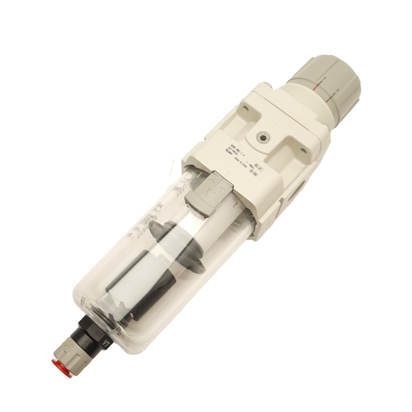 New SMC AW40-N04C-Z-A Pneumatic Filter/Regulator, 1/2in NPT, 0.05 to 0.85MPa Set