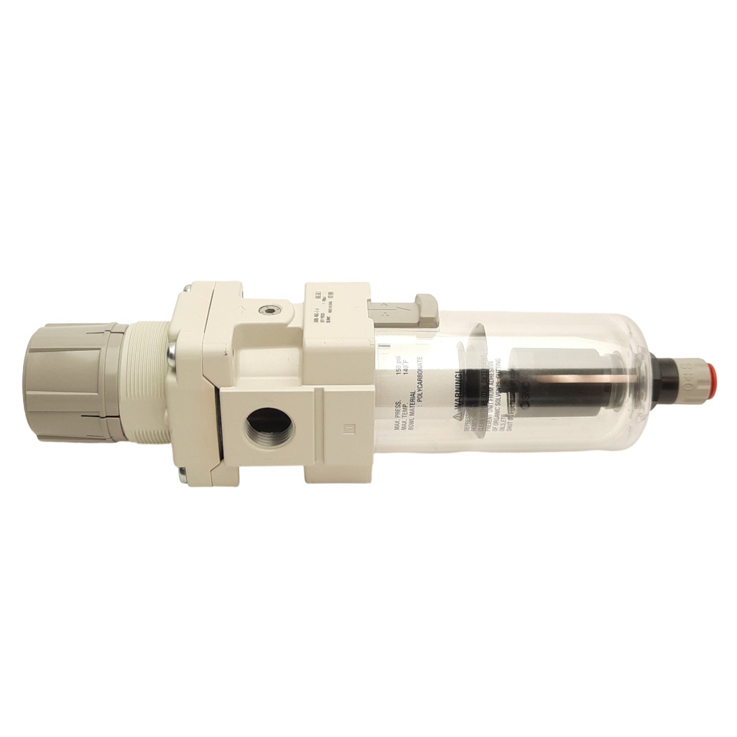 New SMC AW40-N04C-Z-A Pneumatic Filter/Regulator, 1/2in NPT, 0.05 to 0.85MPa Set