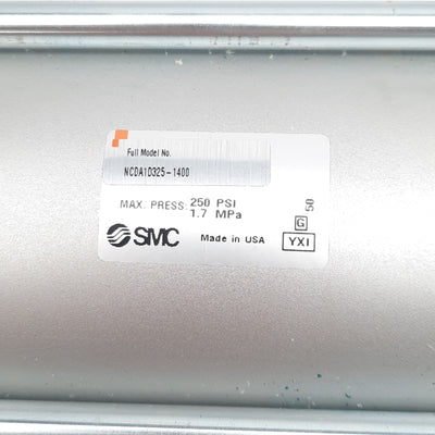 New SMC NCDA1D325-1400 Tie-Rod Cylinder ø3.25in Bore 14in Stroke 1.7MPa 1/2in NPTF