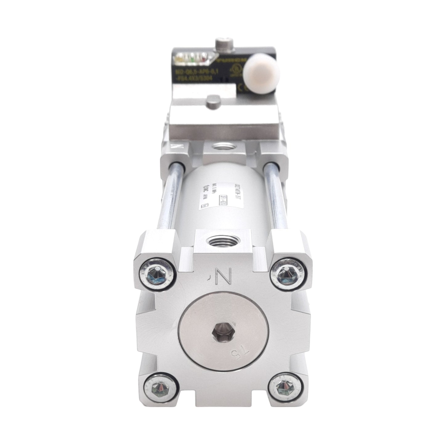 New SMC CKZT40TN-75T Power Clamp Cylinder, ø40mm Bore, 75° Angle, 0.8MPa, 1/8in NPT