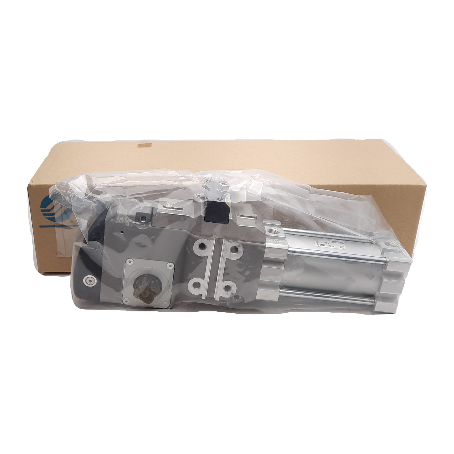 New SMC CKZT40TN-75T Power Clamp Cylinder, ø40mm Bore, 75° Angle, 0.8MPa, 1/8in NPT
