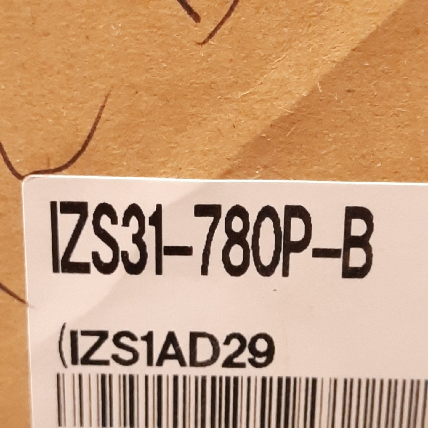 New SMC IZS31-780P-B Ionizing Bar, 780mm Long, ±7kV Output, 0.7MPa, 24VDC Supply