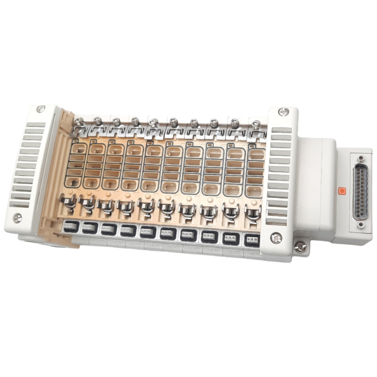 New SMC VV5QC21-10N7FD0-DS Manifold, 10 Stations, 1/4in One-touch, DB25M