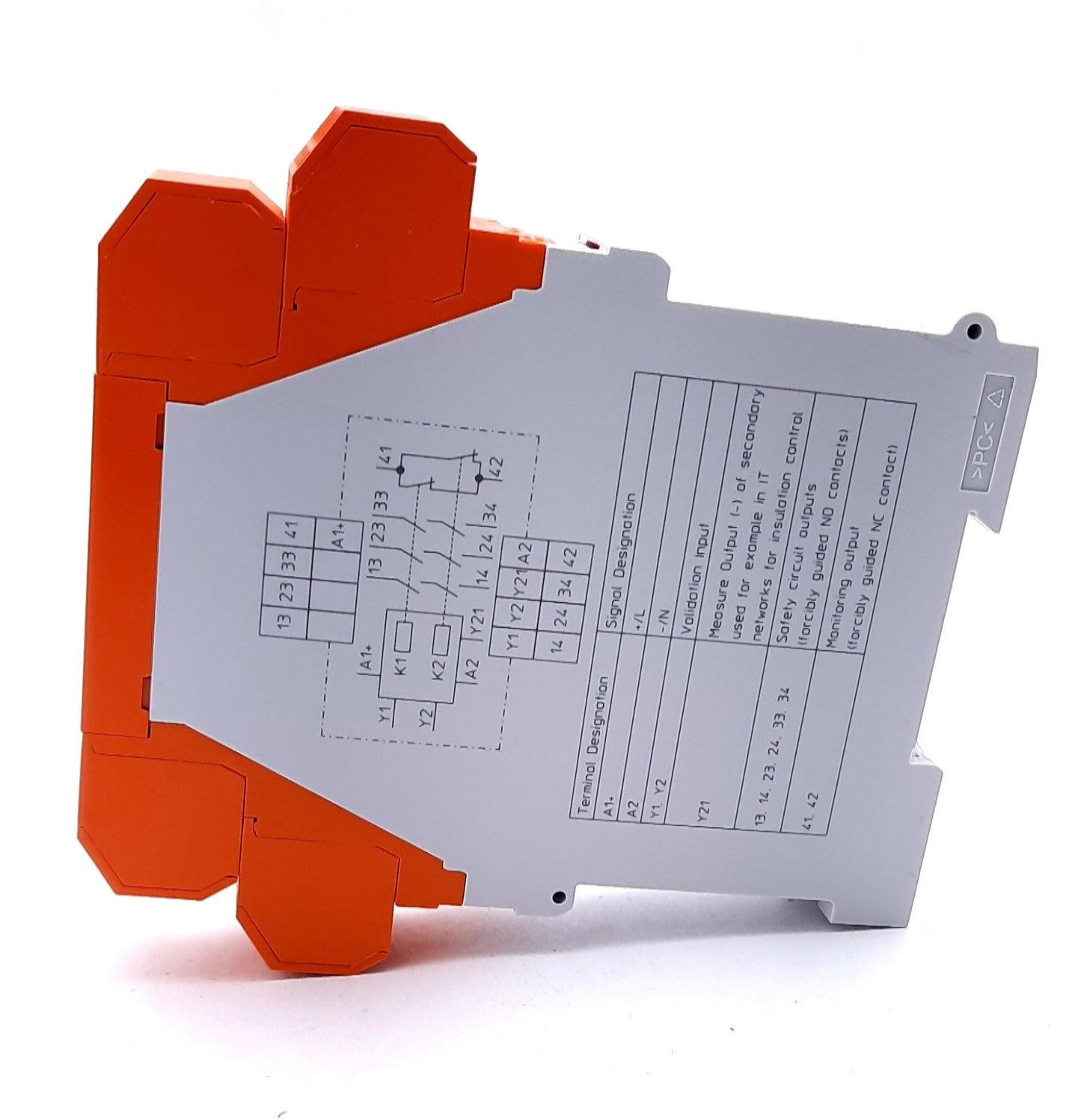 New Crouzet KNAC3-YS Safety Relay Emergency Stop 24VDC 3N.O, 1 N.C, 5A, 70ms, 40ms