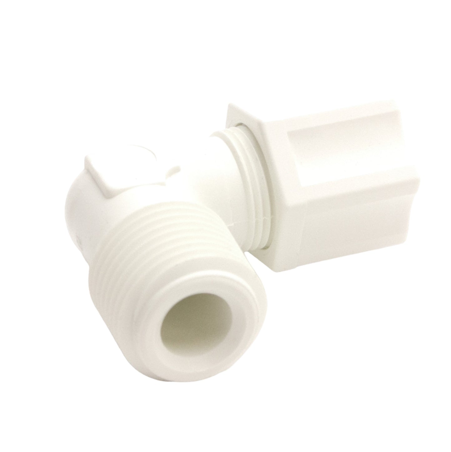 New – Open box Lot of 10 Jaco 40-8-8-P-PG Pneumatic Elbow Fittings, 220psi, 1/2in Tube to MNPT