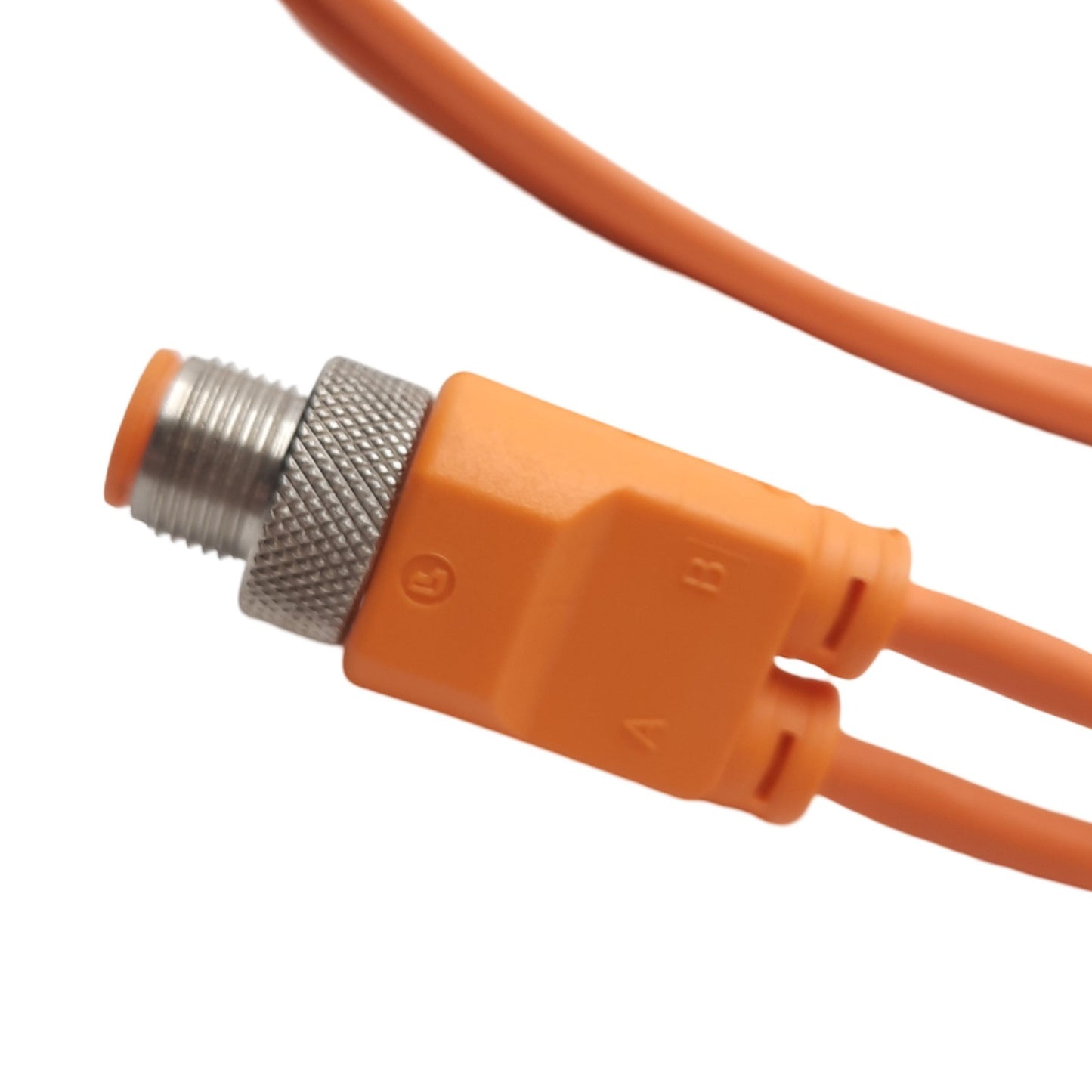 New Lumberg ASB 2-RKT 4-3-251/1 M Cable, 4-Pin M12-Splitters Y-Split, 1 Meter Length