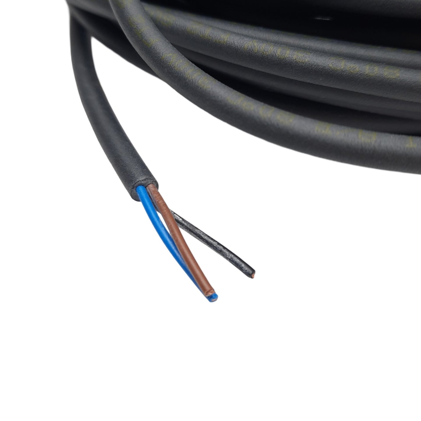 New Lumberg RKMWV 3-224/10 M Cable, 3-Pin M8 Female to Flying Leads, 10 Meter Length