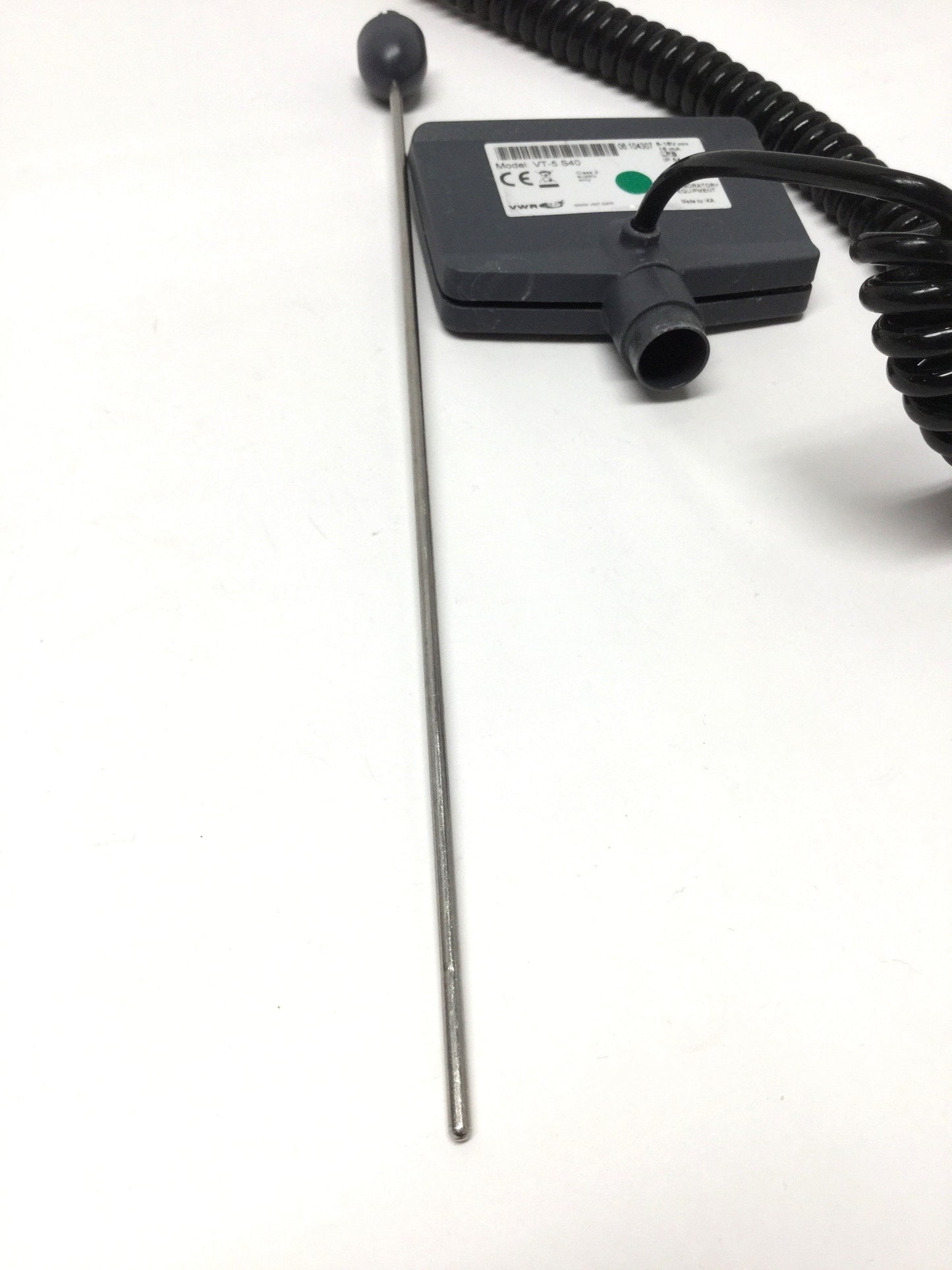 Used VWR VT-5 Hotplate Contact Thermometer Temperature Probe Pt1000, -50 to 450°C