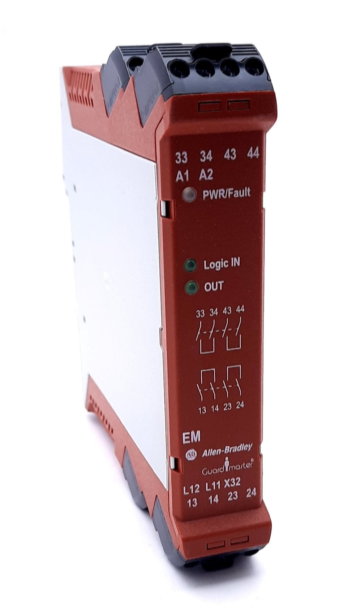 New Allen Bradley 440R-EM4R2 Guardmaster Delayed Output Safety Relay Expansion