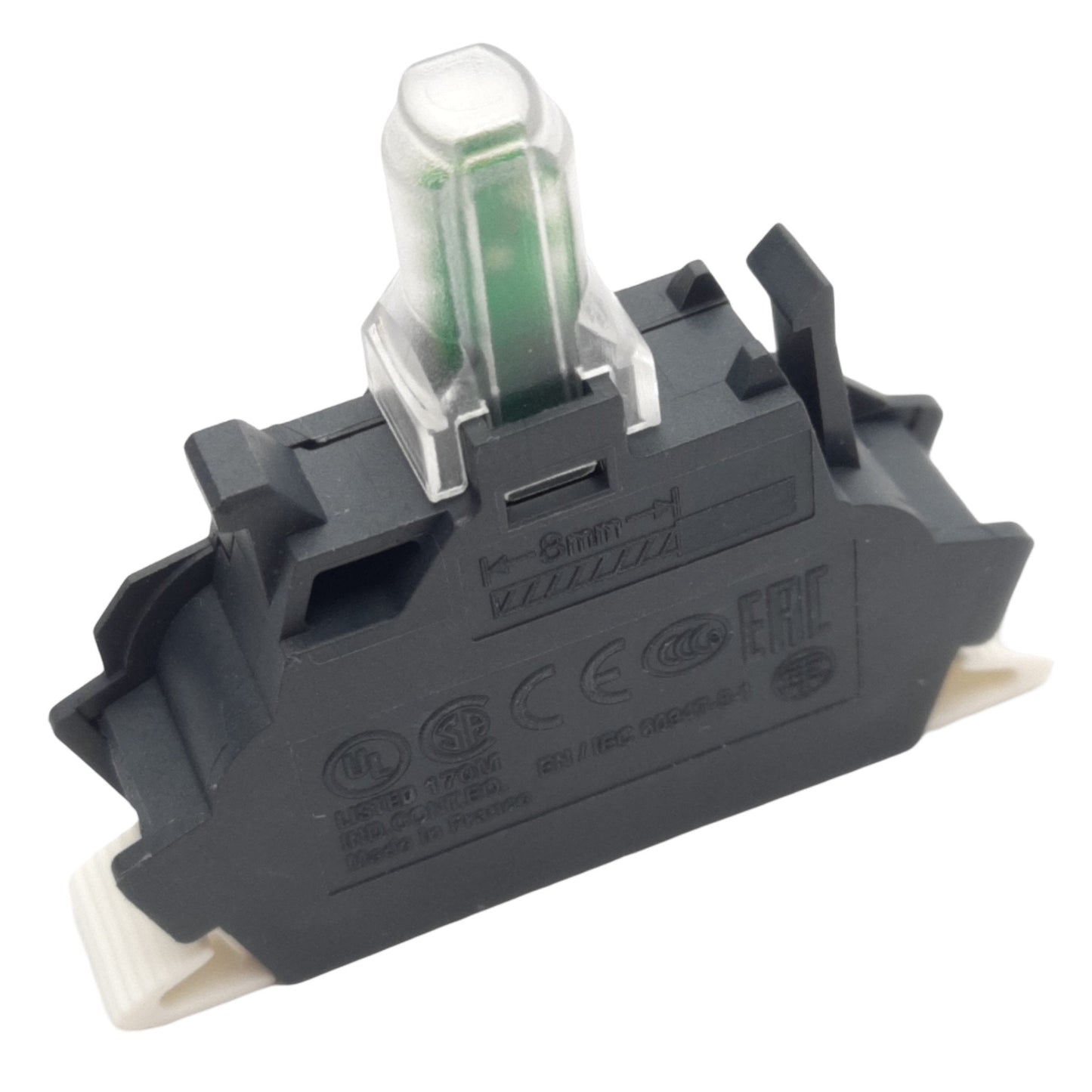 New Schneider ZBVB35 Harmony XB4 XB5 Light Block, Green LED, 24V AC/DC, 22mm