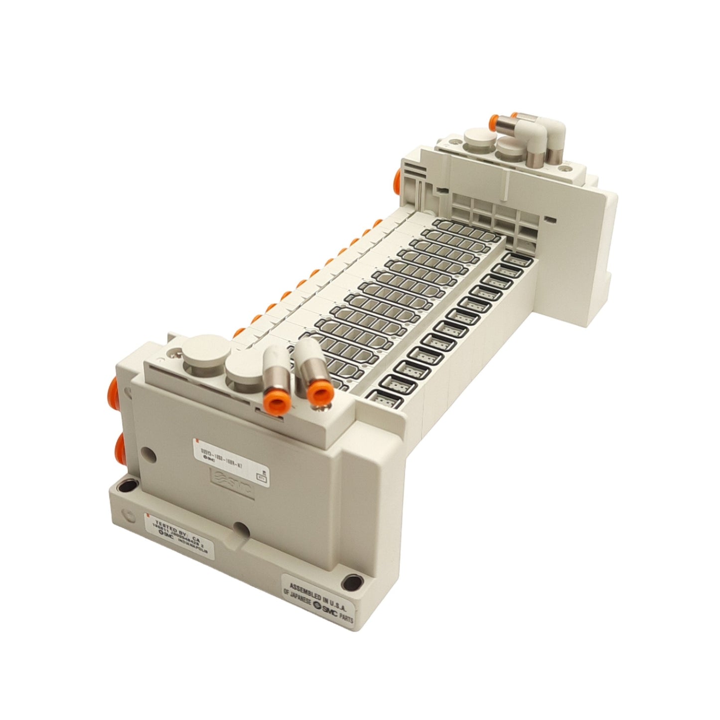 New SMC SS5Y3-10S0-16BR-N7 Pneumatic Manifold 16 Stations, 1/4in One Touch, No Input