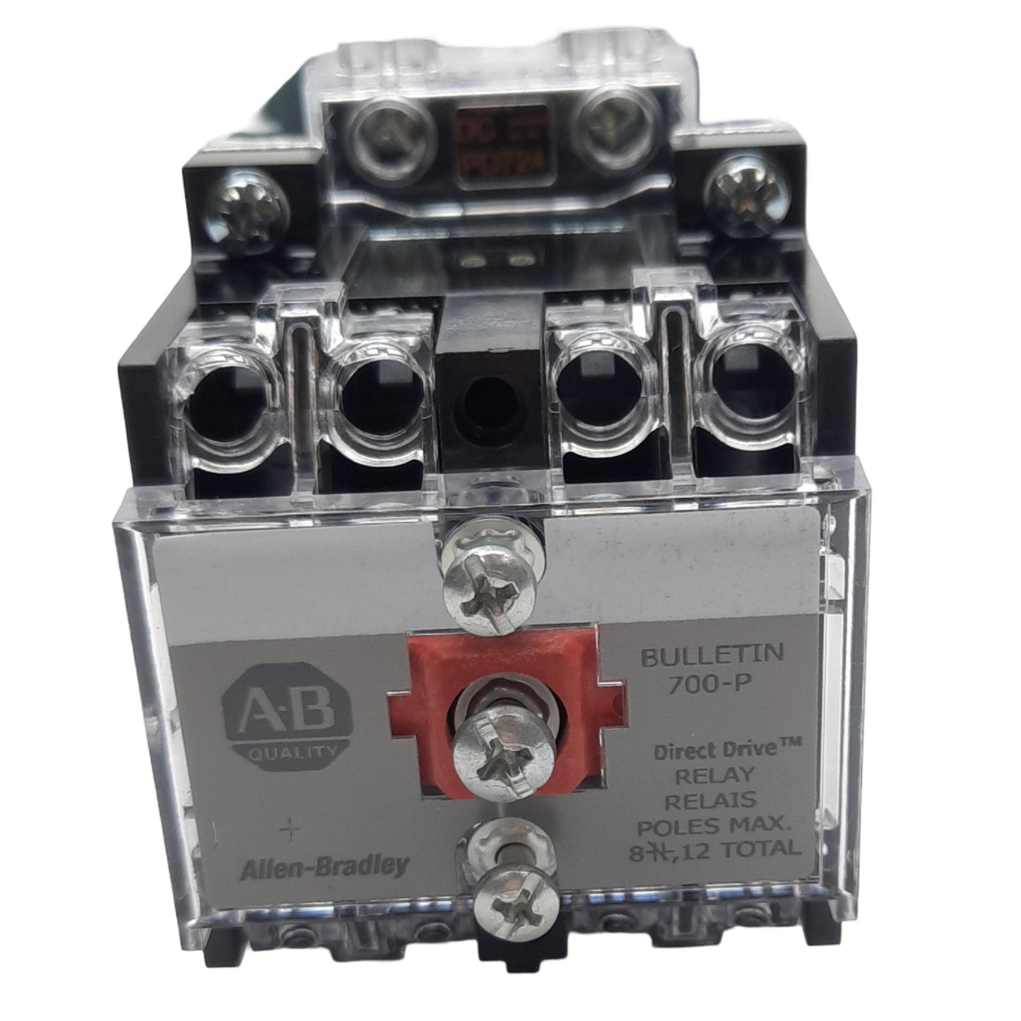 New Allen Bradley 700DC-P000Z48 Control Relay, 4-Pole, 48VDC Coil, 600V 20A Max