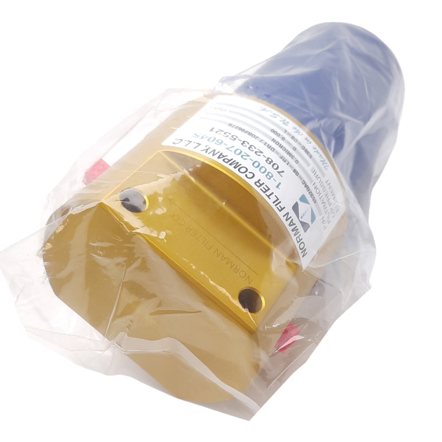 New Norman Filter 4532QAC-08-LRF-DR1 High Pressure Filter, 5000PSI, 0.3µm, 1/4in FPT