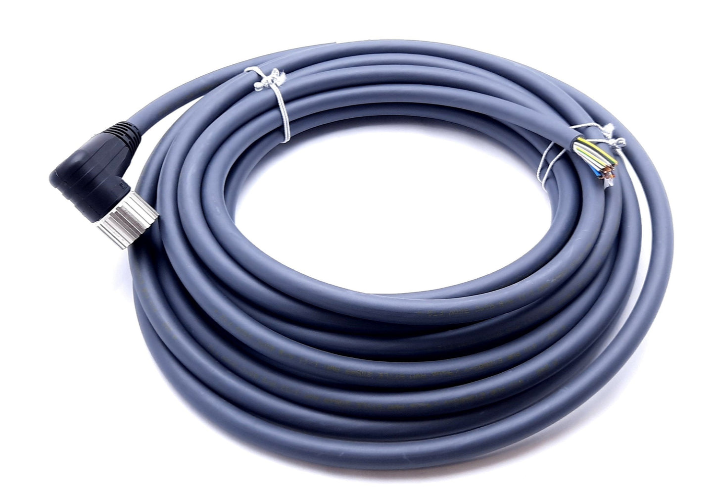 New – Open box Lumberg RKWU 19-242/10M Sensor Cable Actuator Cable Female Angled 19 Pin M23