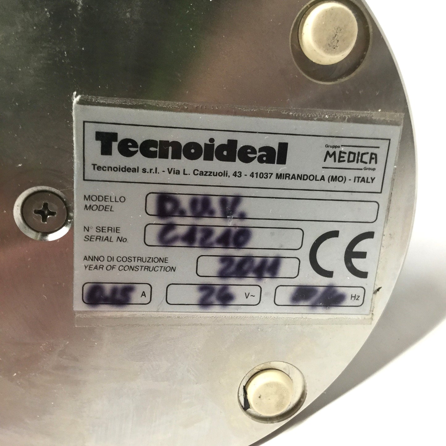 Used Tecnoideal DUV External Tube Surface UV Adhesive Glue Bonding Dispenser Ø1.3-8mm