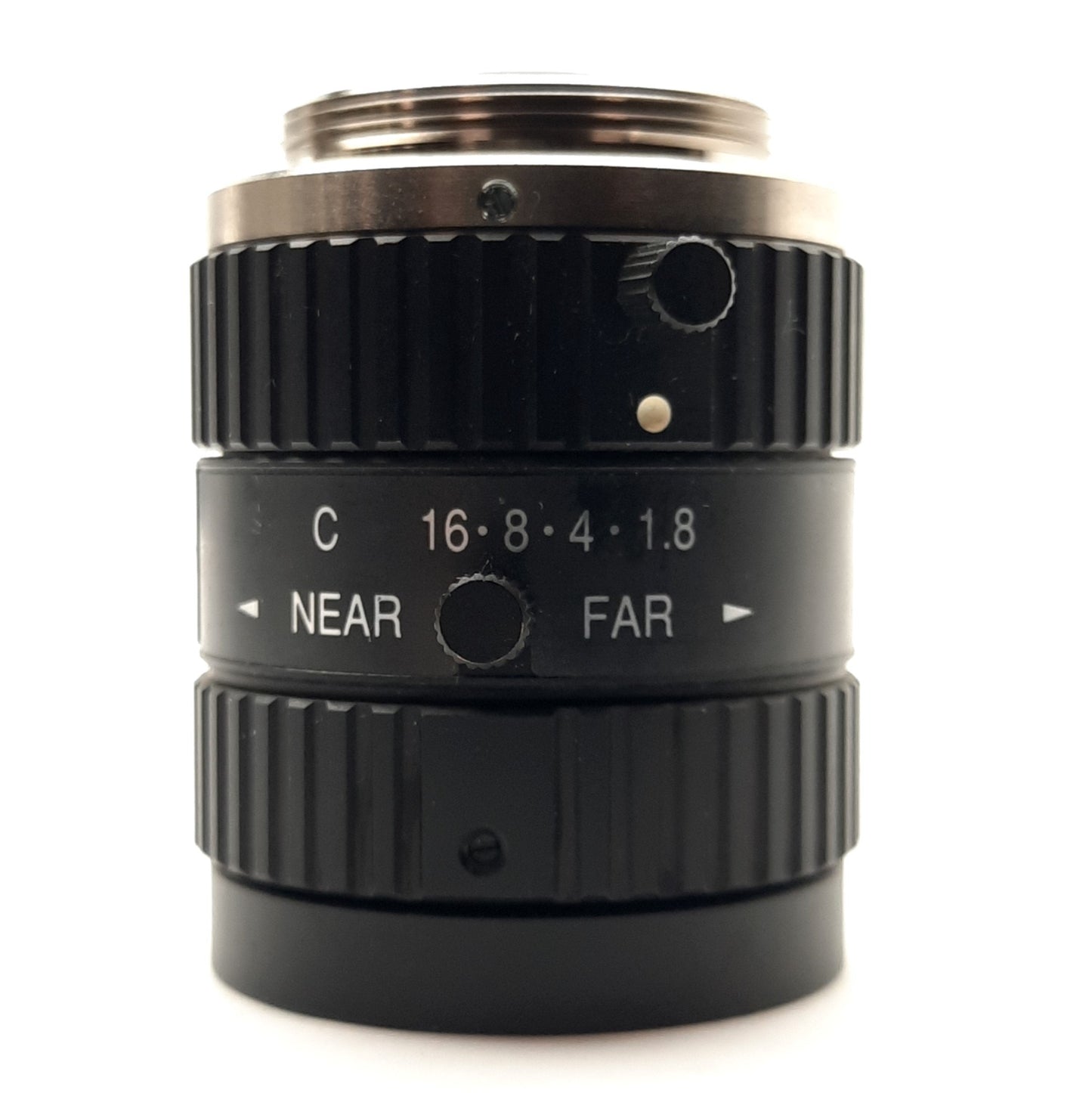 Used Computar M5018-MP2 Machine Vision Camera Lens 2/3" CCD 50mm FL f/1.8-16C C-Mount