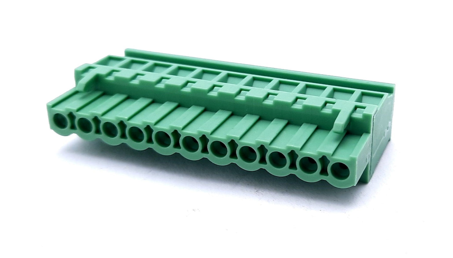 New Lot of 5 Phoenix Contact 1792100 Pluggable Terminal Blocks 11 Position 13-30AWG