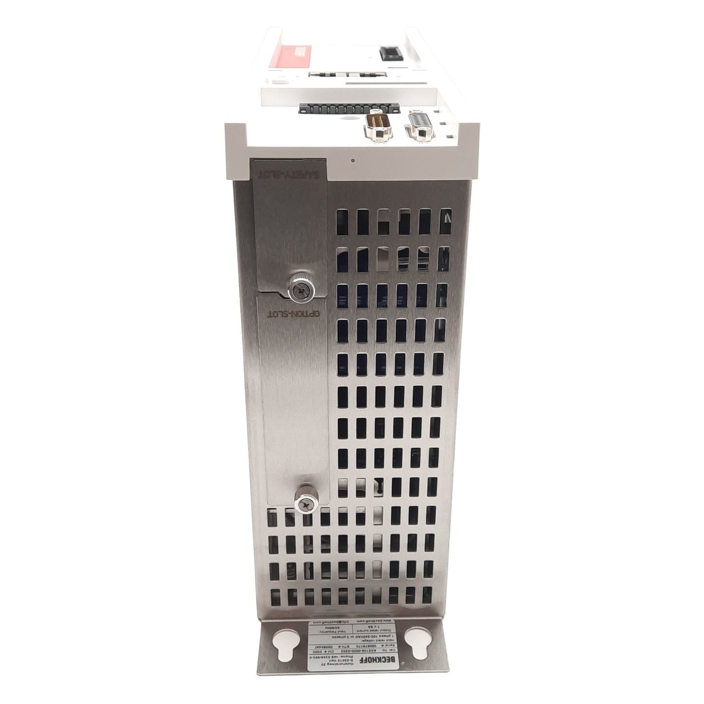 New Beckhoff AX5106-0000-0202 Servo Drive 3Ø 100-480VAC In, 0-480VAC 6A 0-599Hz Out