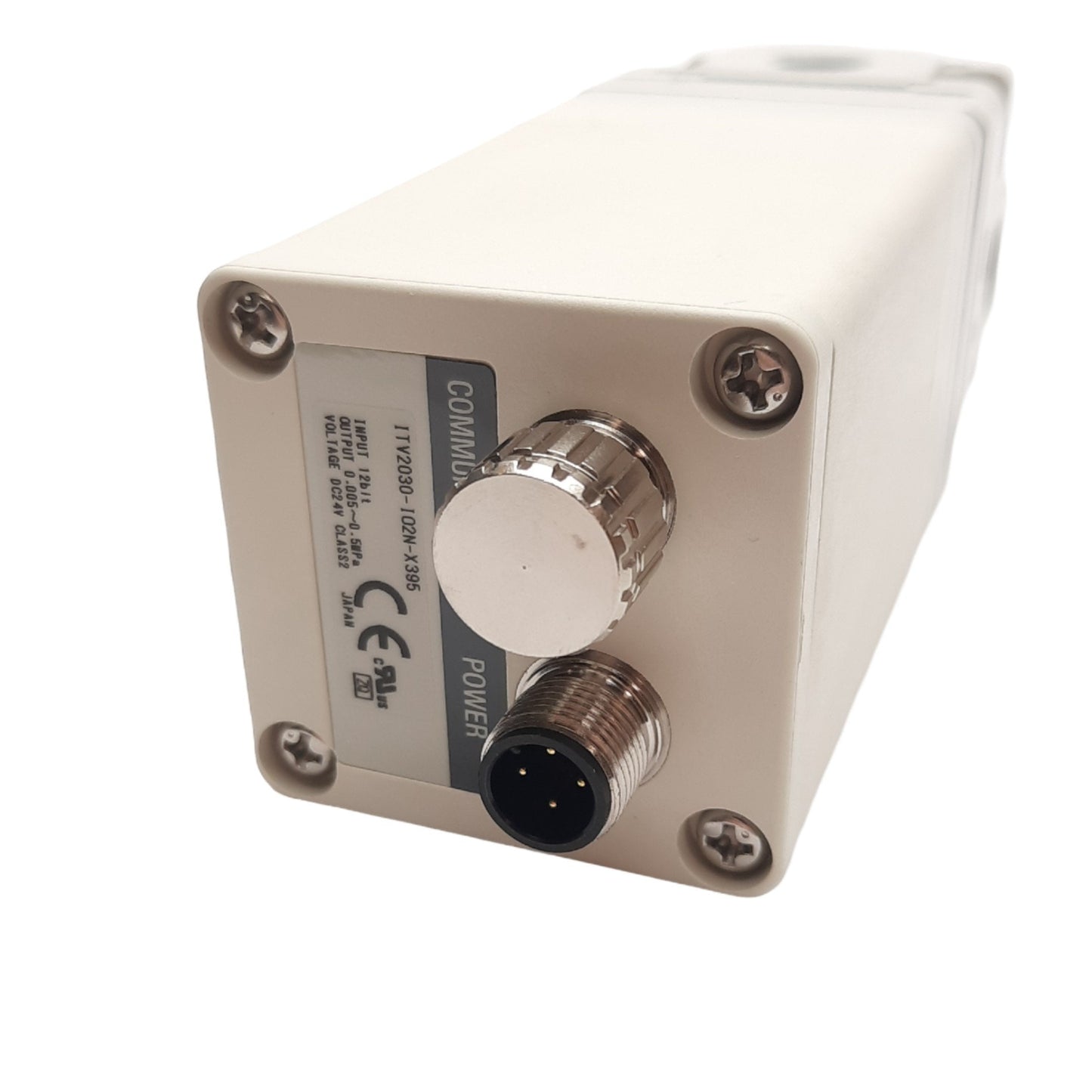 New SMC ITV2030-IO2N-X395 Electro-Pneumatic Regulator, IO-Link 0.5MPa 24VDC 1/4inNPT