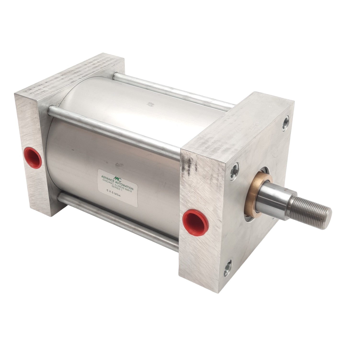 New Advance Automation I-6X6-1.375-MS4 Air Cylinder ø6in Bore, 6in Stroke, 3/4in NPT