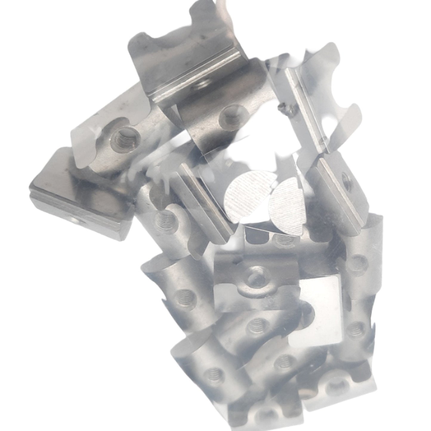 New Lot of 20 Maytec 1.32.4EM5V Sub Insertion T-Nuts w/ Spring, M5 Thread, E-Slot