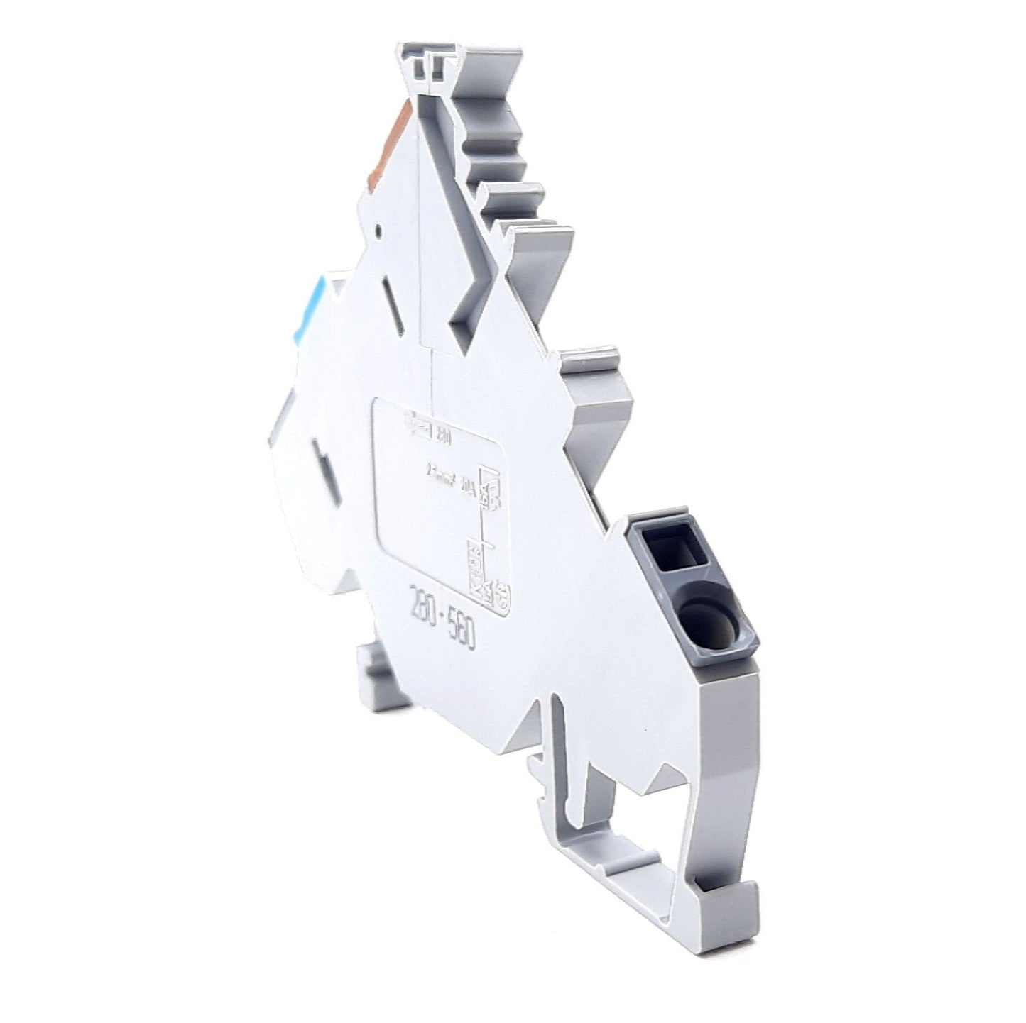 New Lot of 50 Wago 280-560 Terminal Block, 3-Conductor, 3-Level, 400V 20A, DIN Rail